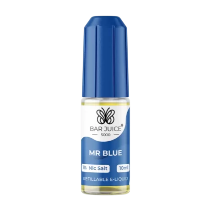 Mr Blue Nic Salt by Bar Juice 5000 - 20mg - Vape Product