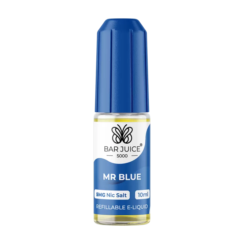 Mr Blue Nic Salt by Bar Juice 5000 - 20mg - Vape Product - Image 3