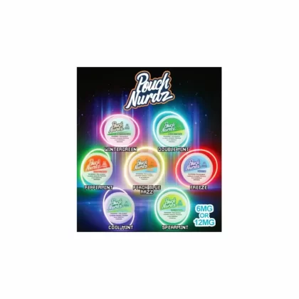 Pouch Nurdz Nicotine Pouches – 20 Count, 6mg & 12mg - Bangvapeaustralia