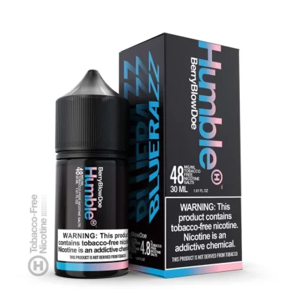 Humble TFN Salt Nic Premium E-Liquid 30ml - Blue Raspberry Freeze (Blue Slushee)