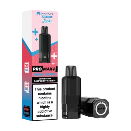 Blueberry Raspberry Cherry Hayati Pro Max+ Refill Pack - 20mg - Vape Product (B8C108)