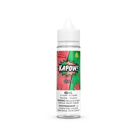 STICK IT BY KAPOW - Nicotine Strength#NICOTINE FREE>3MG>6MG>12MG