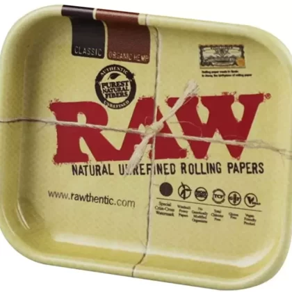 RAW Tin Tray Pin Brooch