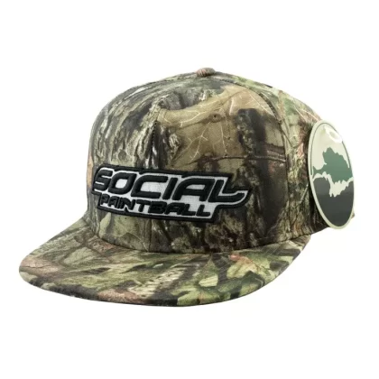 Snapback Hat, Mossy Oak Break-Up Country | Social Paintball | Headwear Hats