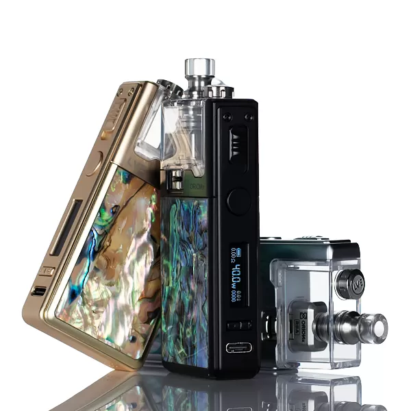 LVE Orion II Limited Edition Abalone 40W Pod Mod Kit - Black Abalone, Gold Abalone