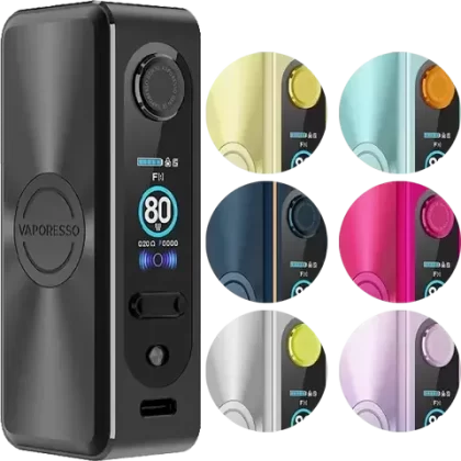 Vaporesso Gen SE Box Mod - Colour#Arctic Silver>Dark Black>Gradient Purple>Hot Pink>Ice Blue>Platinum Gold>Storm Blue