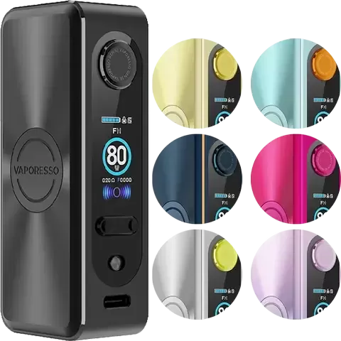 Vaporesso Gen SE Box Mod - Colour#Arctic Silver>Dark Black>Gradient Purple>Hot Pink>Ice Blue>Platinum Gold>Storm Blue
