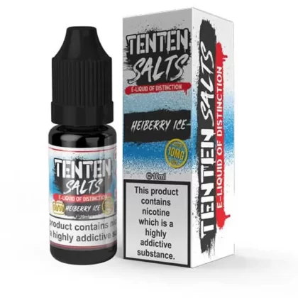 Heiberry Ice TenTen Salts E-Liquid - 10mg