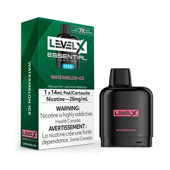 Level X Essential Series – Watermelon Ice – Flavour Beast Pods