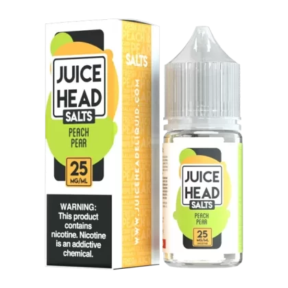 Peach Pear Juice Head Salt - Site#VAP~Nicotine#25mg>50mg