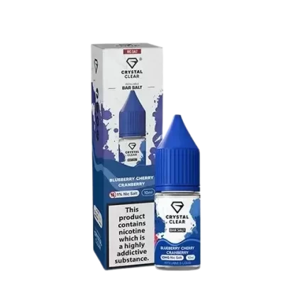 Blueberry Cherry Cranberry Nic Salt by Crystal Clear Bar Salts