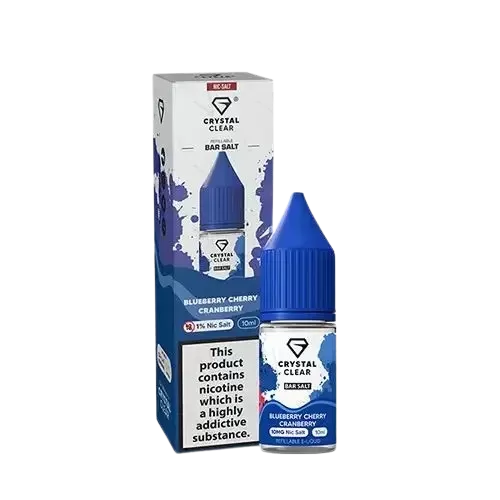 Blueberry Cherry Cranberry Nic Salt by Crystal Clear Bar Salts