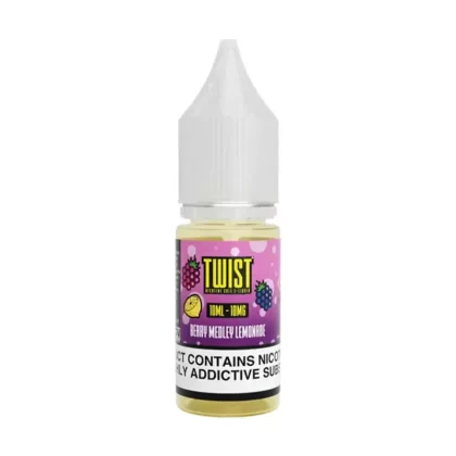 Twist Berry Medley Lemonade Saltnic vape Juice - 10 Pack - Strength