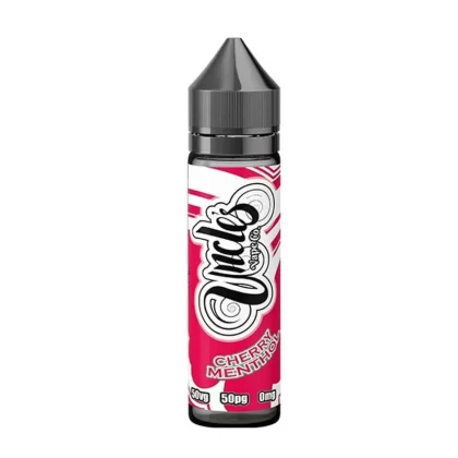 Cherry Menthol 50ml Shortfill E-liquid by Uncles Vape Co