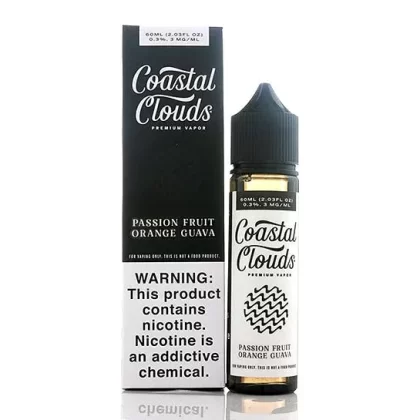 Passion Fruit Orange Guava – Coastal Clouds E-Juice (60 ml)