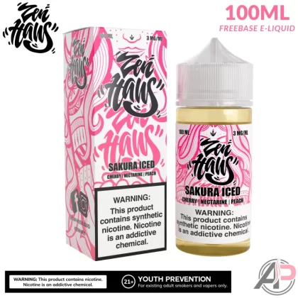 Zen Haus Sakura Iced E-Liquid 100mL