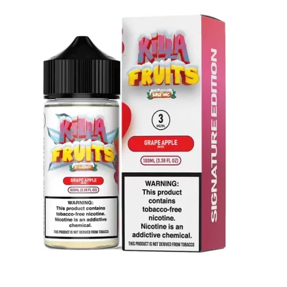 Sale $10.20 – Grape Apple on Ice by Killa Fruits Signature TFN Series 100mL