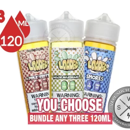 Loaded Bundle 3x120ml (360ml)