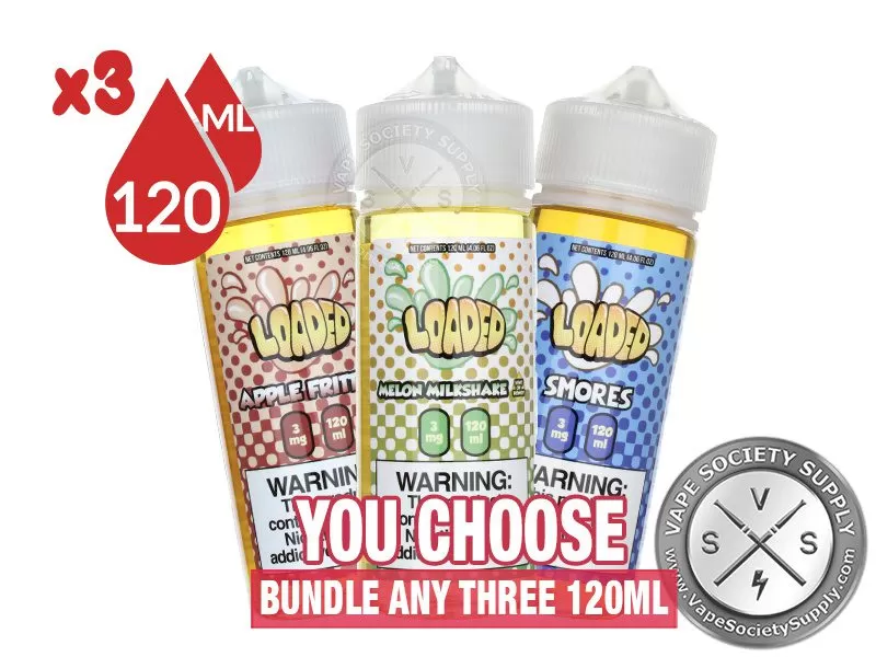 Loaded Bundle 3x120ml (360ml)