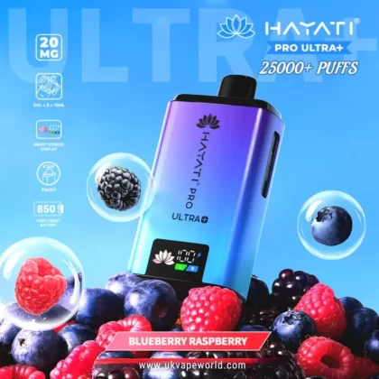 Blueberry Raspberry Hayati Pro Ultra Plus 25000 Prefilled Pod Kit