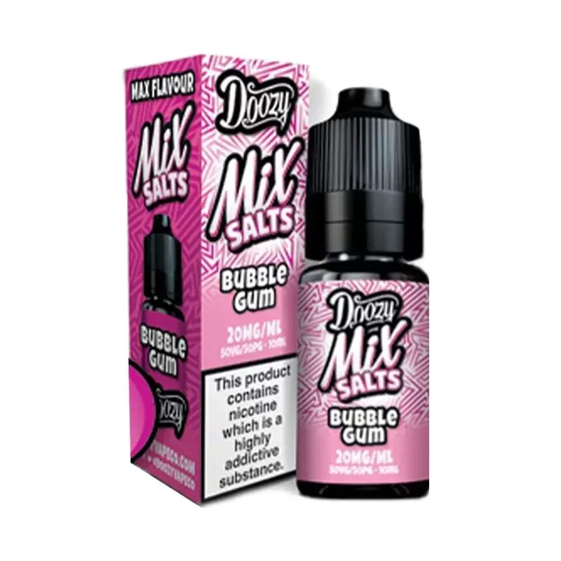 Bubblegum Doozy Vape Mix 10ml Nic Salts E Liquid
