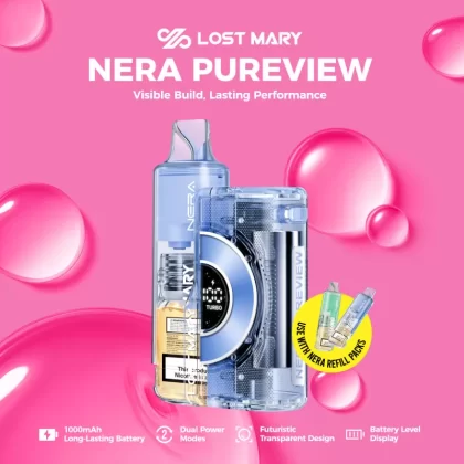 Lost Mary NERA PUREVIEW 40K Disposable KIT - 40,000 Puffs