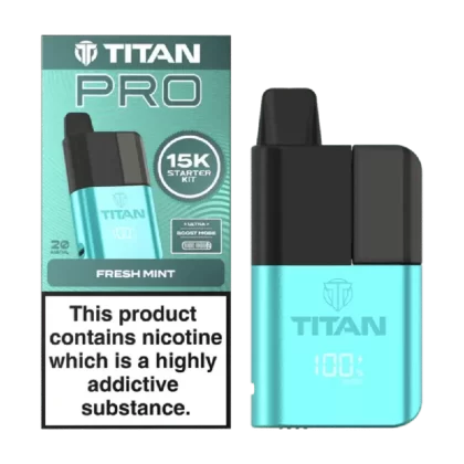 Titan Pro 15K Prefilled Pod Kit Fresh Mint