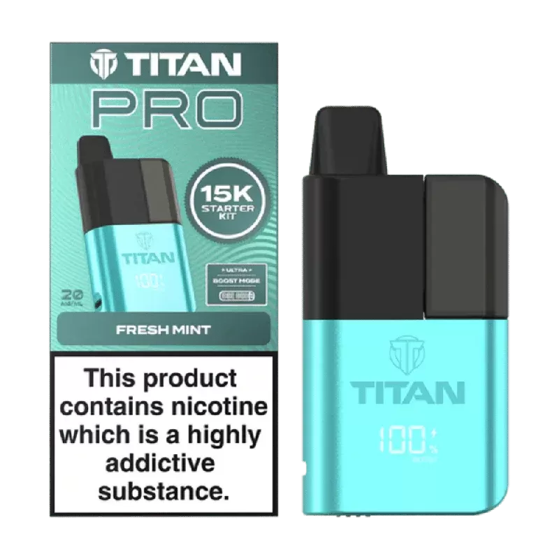 Titan Pro 15K Prefilled Pod Kit Fresh Mint