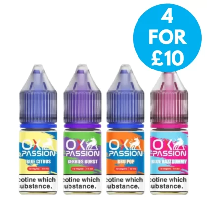 20mg OXVA OX Passion Nic Salts 10ml - Vape Co