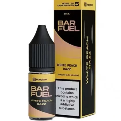 White Peach Razz Nic Salt Bar Fuel E Liquid – 10ML - 10mg