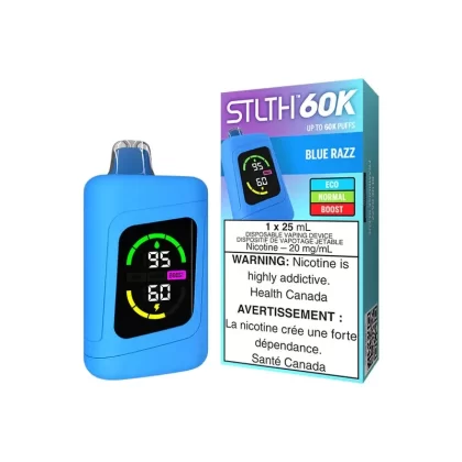 STLTH 60K Disposable Vape – Blue Razz - Ecigdepot