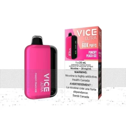 VICE ULTRA DISPOSABLE – PUNCHY PEACH ICE