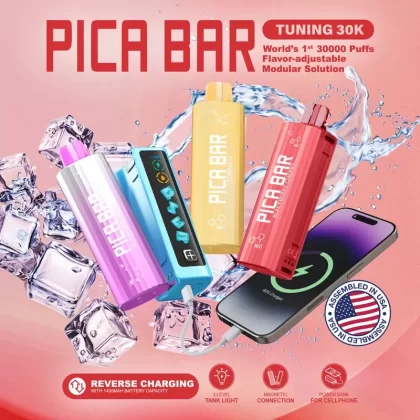Assembled in USA | PICA BAR “TUNING” 30K Disposable KIT – 30,000 Puffs