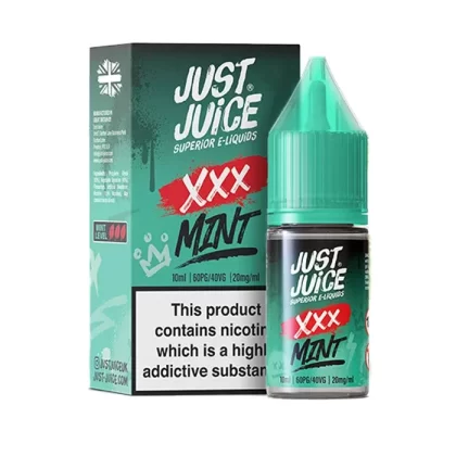 XXX Mint 10ml Nic Salt E-Liquid by Just Juice