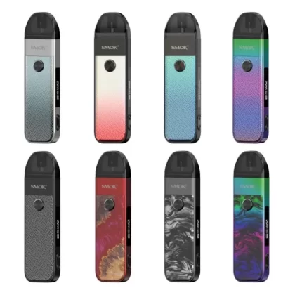 SMOK Pozz Pro 25W Pod System Kit - Color#Silver Black Alloy>Silver Red Alloy>Green Blue Alloy>7-Color Alloy>Black Alloy>Red Stabilizing Wood>Fluid Black Grey>Fluid 7-Color