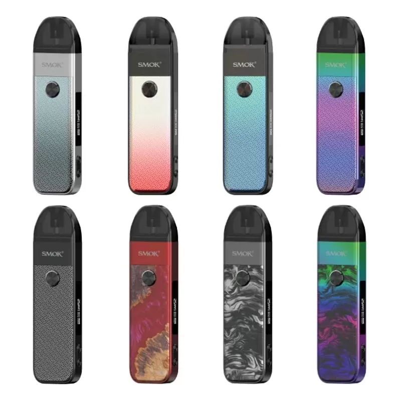 SMOK Pozz Pro 25W Pod System Kit - Color#Silver Black Alloy>Silver Red Alloy>Green Blue Alloy>7-Color Alloy>Black Alloy>Red Stabilizing Wood>Fluid Black Grey>Fluid 7-Color
