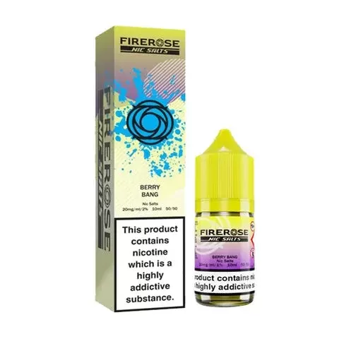 Elux Firerose 5000 Nic Salt E-Liquids - Apple Berry Blast, Berry Bang; Vape Product, Vape Product