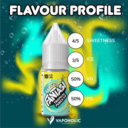 Tropical Punch Ice (Bar) Fantasi Nic Salt E-Liquid 50/50VG – 10ml – TPD - Vapestorm Co