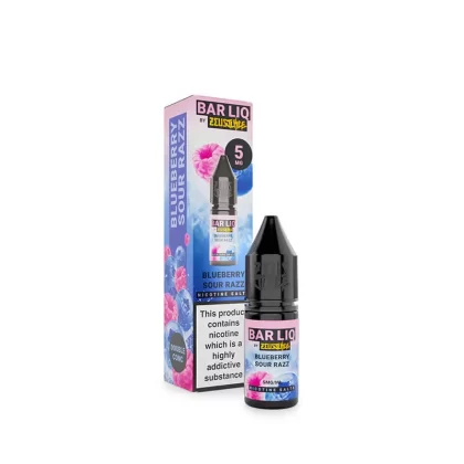 Zeus Juice Bar Liq Blueberry Sour Razz Nic Salt E-Liquid 10ml - 20mg