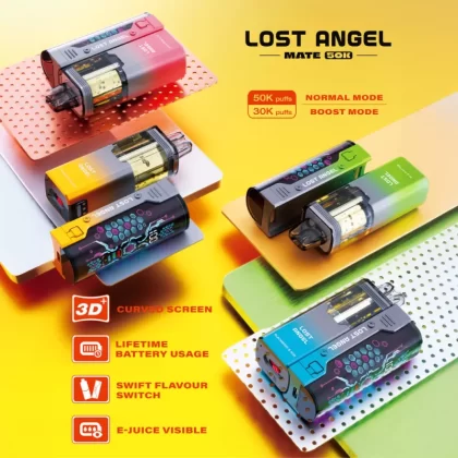Lost Angel MATE 50K Disposable Device KIT – 50000 Puffs - Fcuking Fab