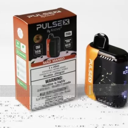 Pulse X Disposable Vape – Krave – 60K Puffs – Mad Mango