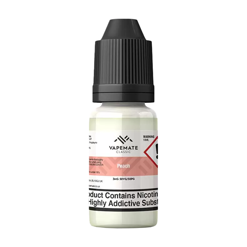 Vapemate Classic Peach 10ml - 50VG / 50PG / 3mg - Ecigwizard