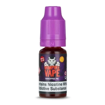Banoffee Pie E-Liquid by Vampire Vape (10ml) - 6mg