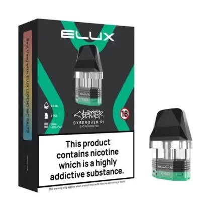 Elux Cyberover P1 Replacement Pods | Pack of 4