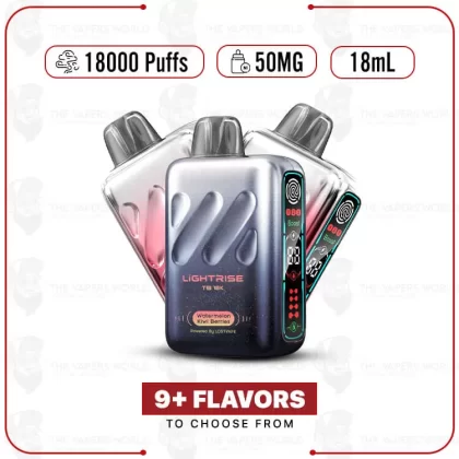 LIGHTRISE TB 18K Puffs 5% Disposable - Thevapersworld