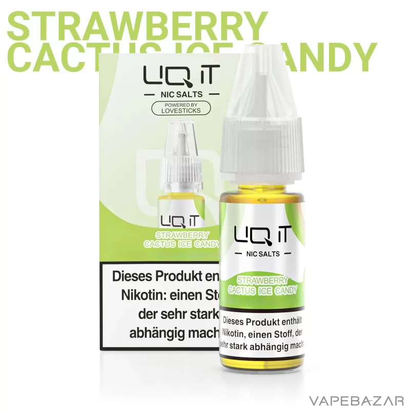 Lovesticks LIQ IT Liquid – Strawberry Cactus Candy Ice - Vapebazar - Image 2