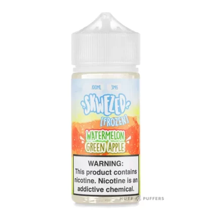 Skwezed – Watermelon Green Apple Ice (Frozen Sour Summer Splash) 100mL - Vape Product, Vape Product