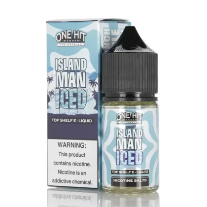 Island Man ICED – One Hit Wonder SALTS – 30mL
