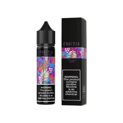 Fuji Apple Grape E-Liquid by Fruitia - Size#60ml~Nicotine#0MG