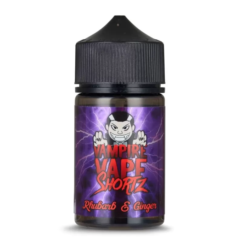 Rhubarb And Ginger Shortfill E-Liquid Shortz Series by Vampire Vape (50ml) - Image 2